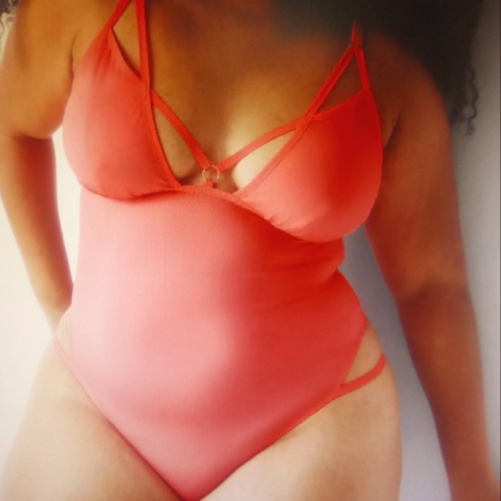 NWT 18/20 Strappy Cheeky Bodysuit
